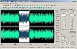 Audio Sound Editor Deluxe screenshot